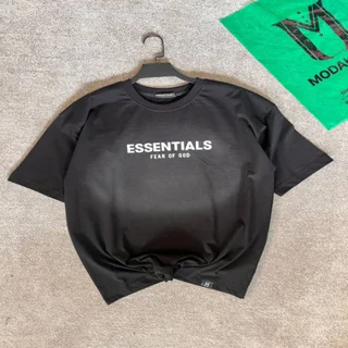 تیشرت پنبه  طرح essential -  عمده-قیمت هر عدد 449000تومان
