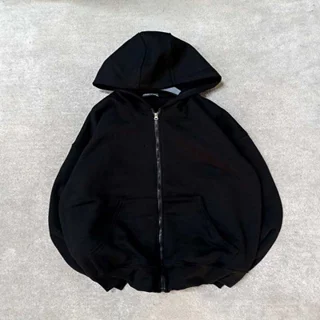 سوییشرت پنبه پاییزه بیسیک-عمده-مشکی