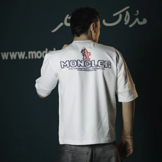 تیشرت دو نخ لاکرا طرح MONCLER - عمده- قیمت هر عدد 839.000