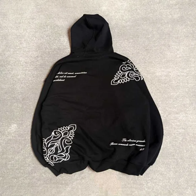 هودی پاییزه مردانه- مشکی