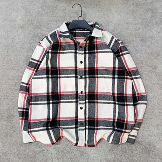 پیراهن پشمی مردانه -سفید