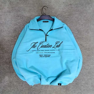 دورس نیم زیپ پاییزه چاپی -عمده