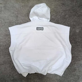 وست سه نخ پنبه پاییزه مردانه-عمده-سفید