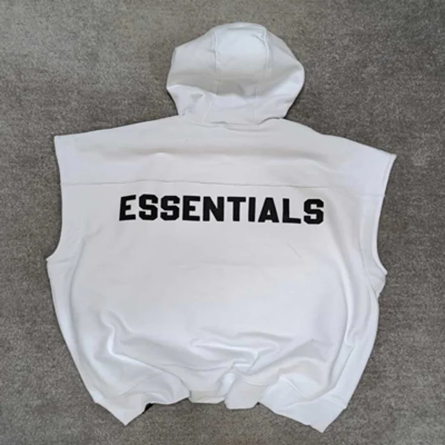 وست سه نخ پنبه پاییزه مردانه-عمده-سفید