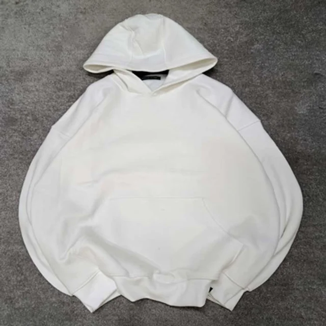 هودی پنبه پاییزه بیسیک-عمده-سفید