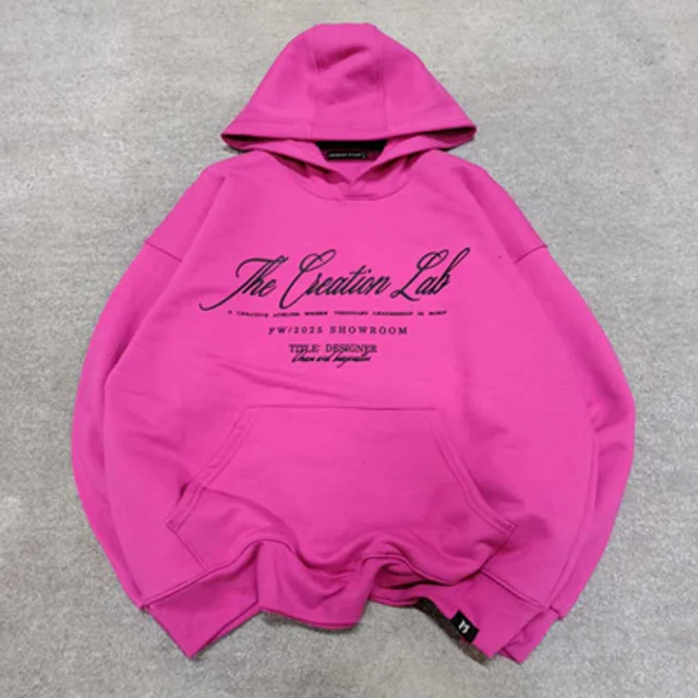 هودی پنبه پاییزه چاپی-عمده-سرخابی