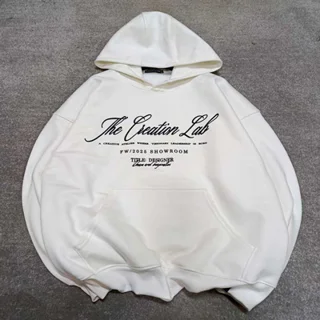 هودی پنبه پاییزه چاپی-عمده-سفید