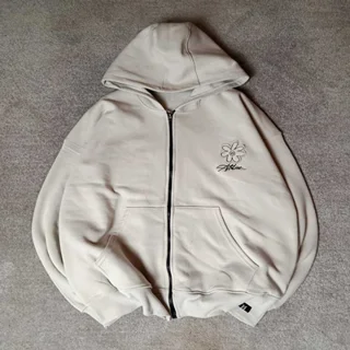 سوییشرت پنبه پاییزه گلدوزی شده -عمده-ماستی