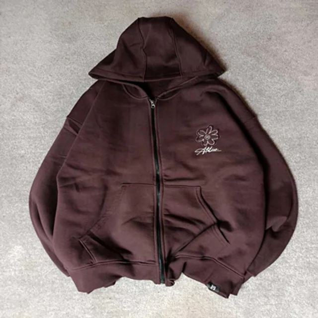 سوییشرت پنبه پاییزه گلدوزی شده -عمده-جیگری