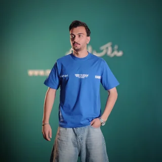 تیشرت مردانه پنبه اکونومی مدل here to staye قیمت هرعدد449000