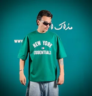 تیشرت مردانه دو نخ طرح new york قیمت عمده هر عدد 1089000