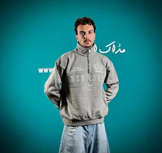 نیم زیپ گلدوزی نیویورک پنبه سه نخ داخل کرک قیمت عمده هر عدد 1.890.000
